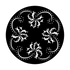 ME-9118 Flourish Medallion