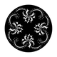 ME-9118 Flourish Medallion