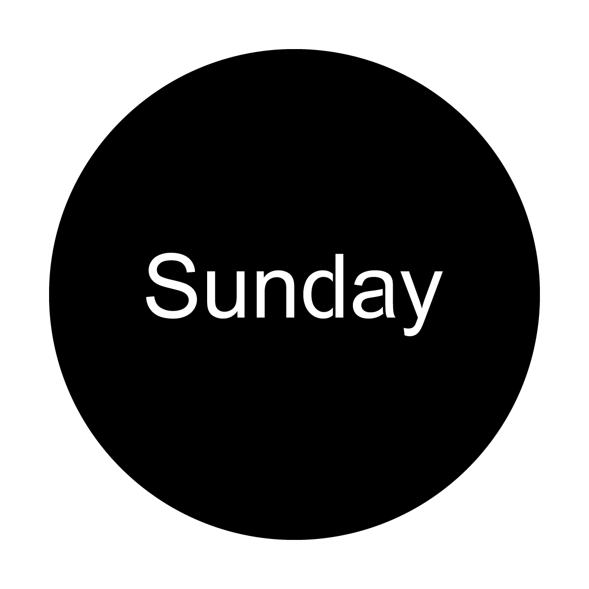 ME-9167 Sunday
