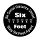 ME-9177 Stay Six Feet Apart