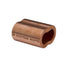 Nicopress Oval Sleeves - Plain Copper