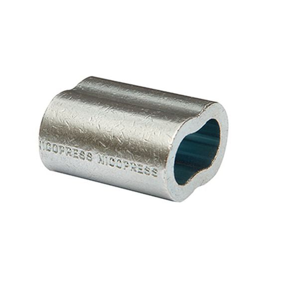 Nicopress Oval Sleeves - Zinc Plated Copper