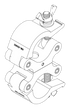 MEGALite PHAT SWIVEL DOUBLE CLAMP