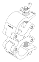 MEGALite PHAT SWIVEL DOUBLE CLAMP