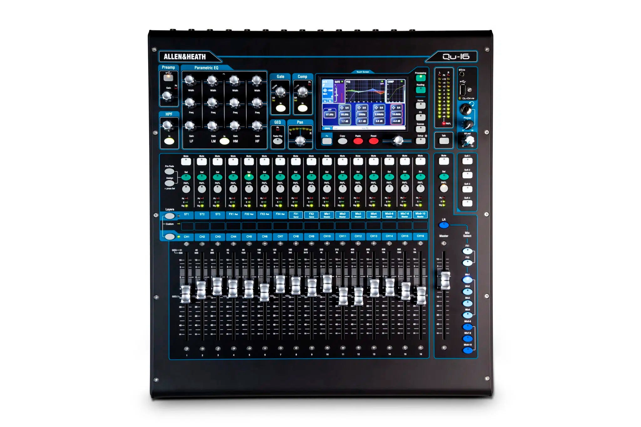 Allen & Heath QU-16 Compact 22in Digital Mixer