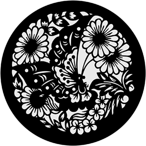 Rosco Chinese Butterfly Gobo # 71008