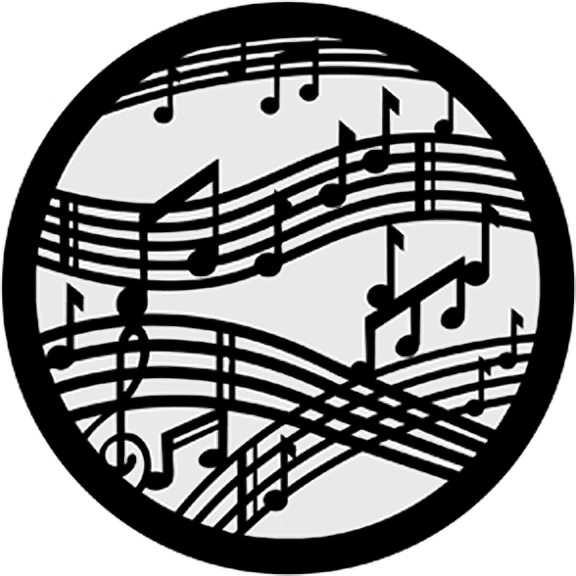 Rosco Dancing Music Gobo # 71020