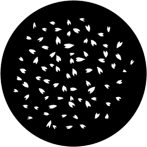 Rosco Leaf Confetti Gobo # 71034