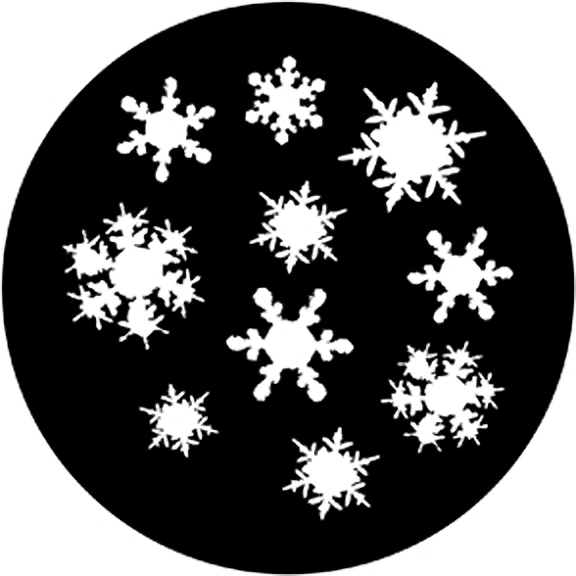 Rosco Snowflakes 3 Gobo # 71048
