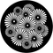 Rosco Sunburst Flowers Gobo # 71055