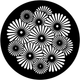 Rosco Sunburst Flowers Gobo # 71055