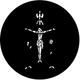 Rosco Stained Glass White Gobo # 73615