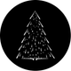 Rosco Christmas Tree C Gobo # 73633