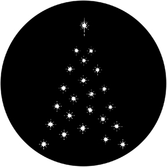 Rosco Christmas Tree D Gobo # 73634