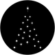 Rosco Christmas Tree D Gobo # 73634