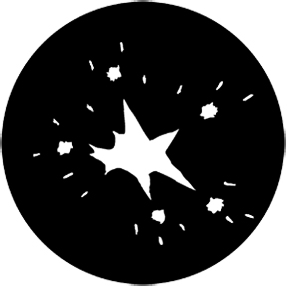 Rosco Fireworks 3A Gobo # 73651