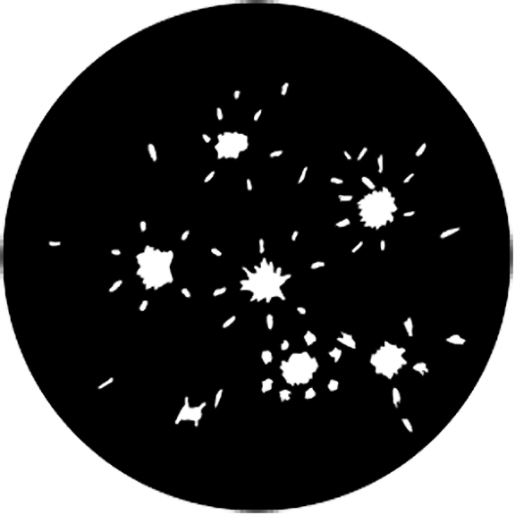 Rosco Fireworks 3C Gobo # 73653