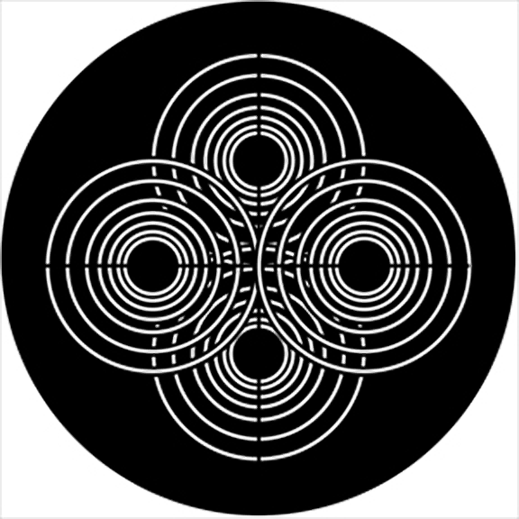 Rosco Symmetric 6 Gobo # 74006