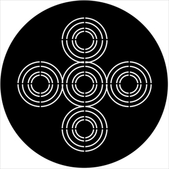 Rosco Symmetric 13 Gobo # 74013