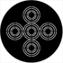 Rosco Symmetric 13 Gobo # 74013