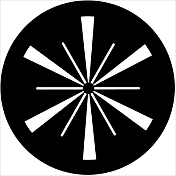 Rosco Symmetric 16 Gobo # 74016