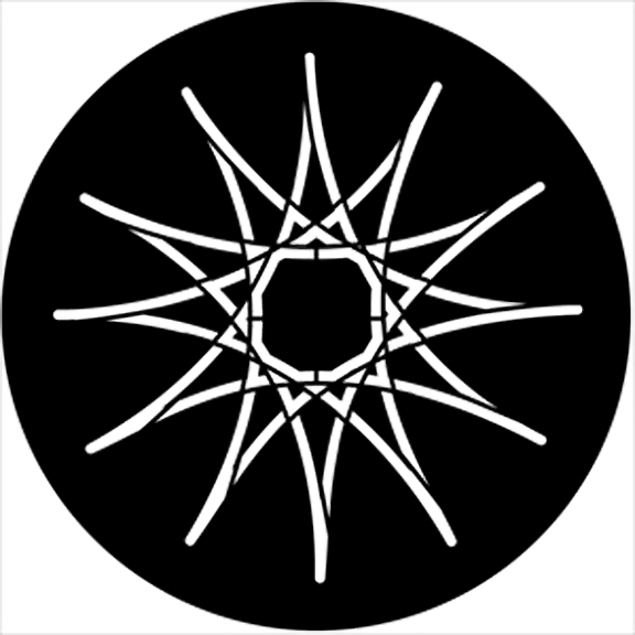 Rosco Symmetric 17 Gobo # 74017