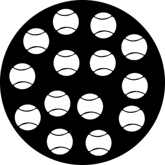 Rosco Tennis Balls Gobo # 76510