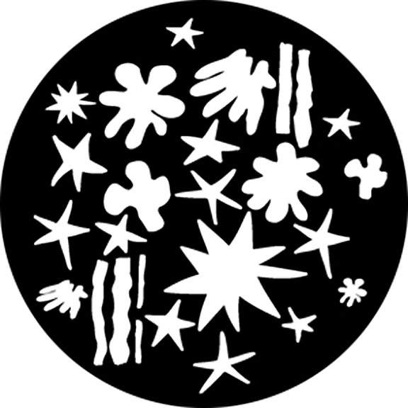 Rosco Artists Breakup Gobo # 76512