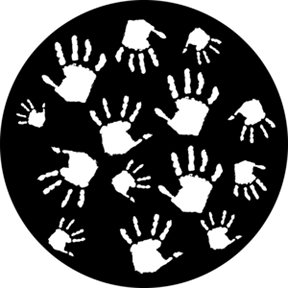 Rosco Handprints Gobo # 76514