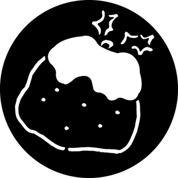 Rosco Xmas Pudding Gobo # 76537