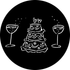 Rosco Wedding Cake Gobo # 76544