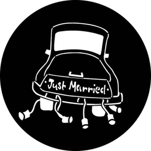 Rosco Just Married 2 Gobo # 76545