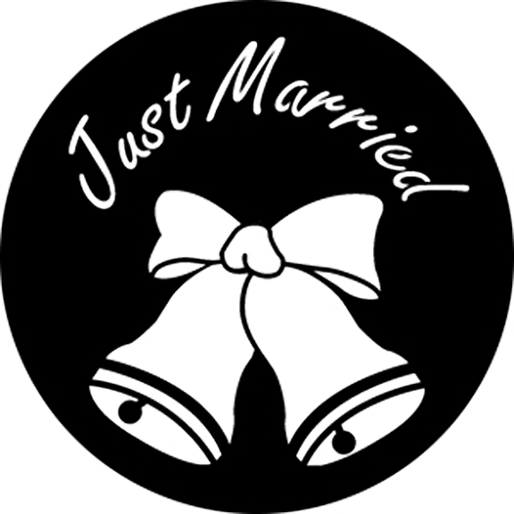 Rosco Just Married 1 Gobo # 76547