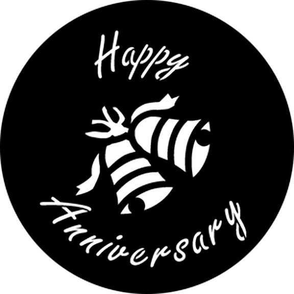 Rosco Happy Anniversary 2 Gobo # 76548