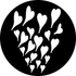 Rosco Rising Hearts Gobo # 76557