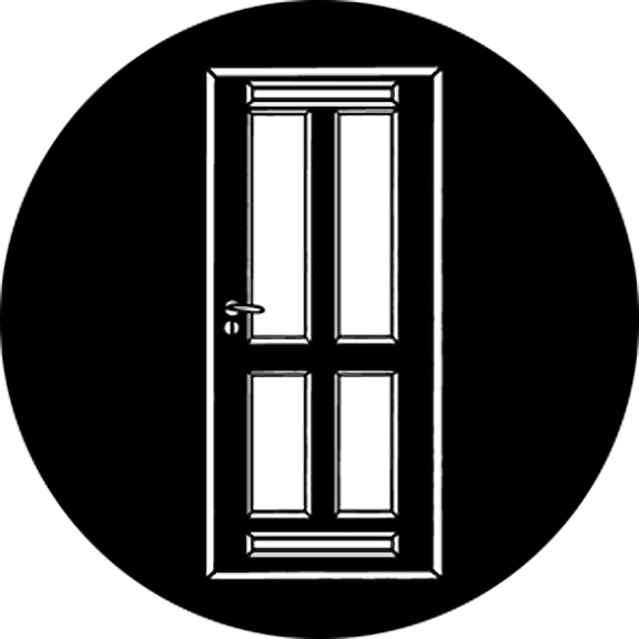 Rosco Classic Door Gobo # 76568