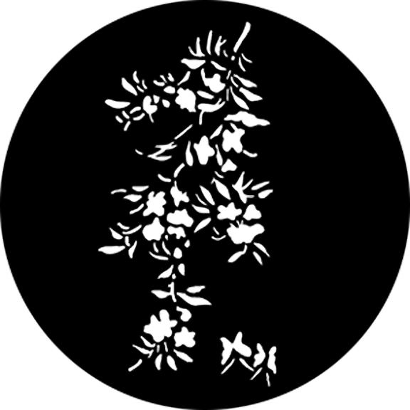 Rosco Oriental Flowers Gobo # 76573