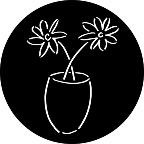 Rosco Dainty Flowers Gobo # 76574