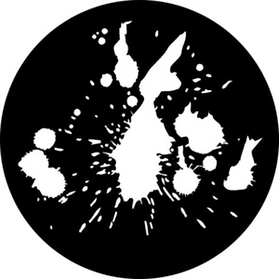 Rosco Paint Splats Gobo # 76608