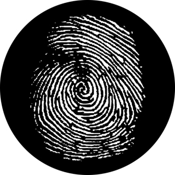 Rosco Fingerprint Gobo # 76614