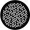 Rosco Rain A Gobo # 77012