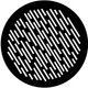 Rosco Rain A Gobo # 77012