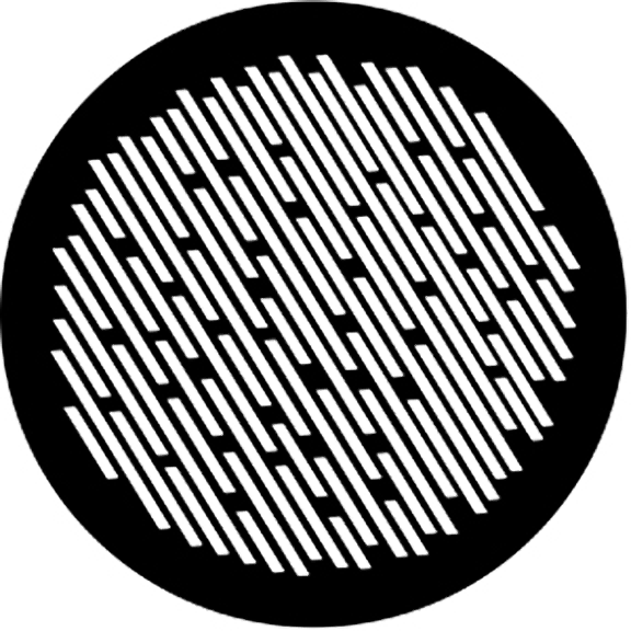 Rosco Rain B Gobo # 77022