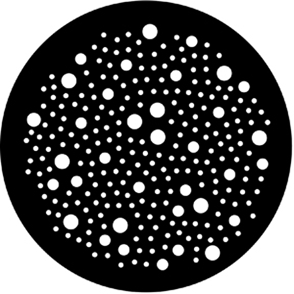 Rosco Dot Breakup (Med) Gobo # 77053