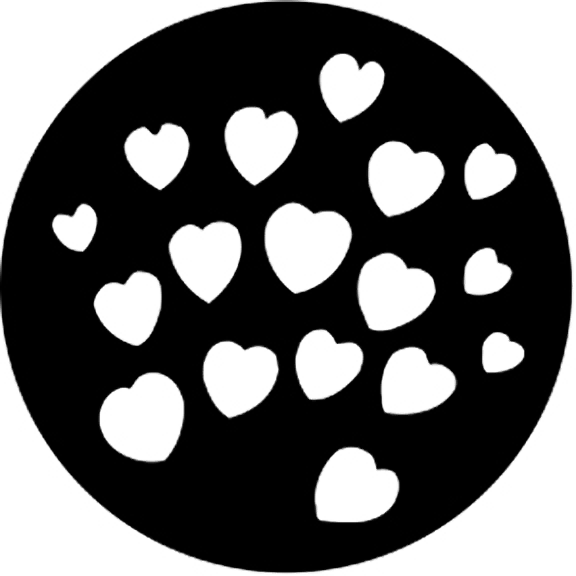 Rosco Hearts Gobo # 77093