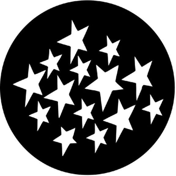 Rosco Stars 1 Gobo # 77112