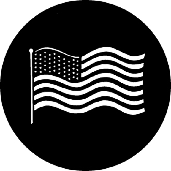 Rosco Waving US Flag Gobo # 77122