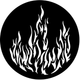 Rosco Flames 1 Gobo # 77175