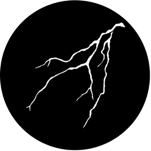 Rosco Lightning 2 Gobo # 77177