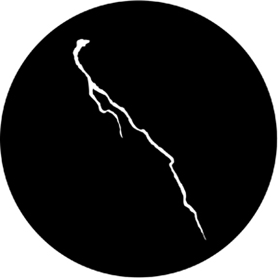 Rosco Lightning 1 Gobo # 77178